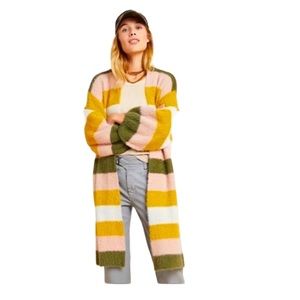 Anthropologie Do Everything In Love Eyelash Cardigan